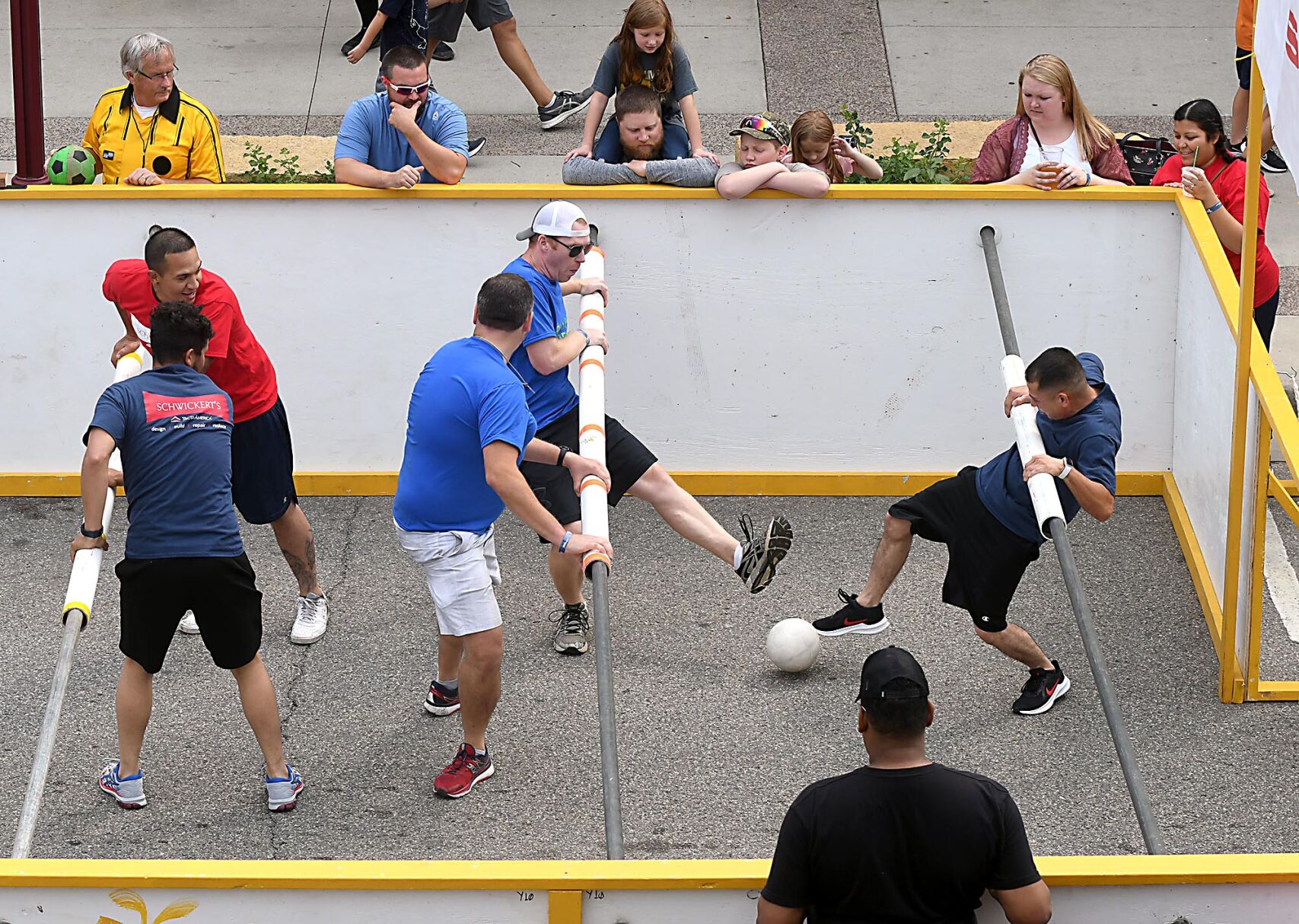 Human foosball 1
